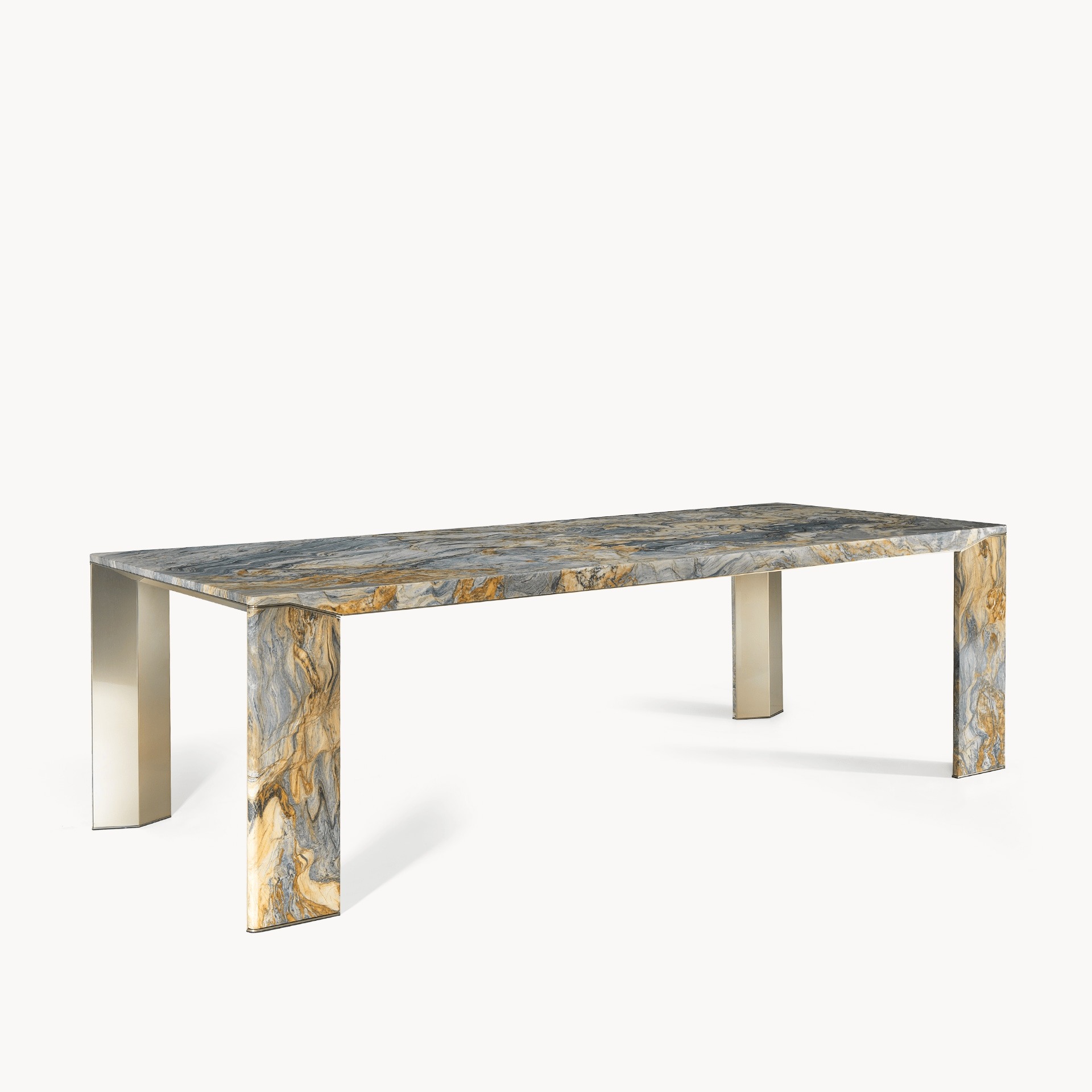 Stone dining table