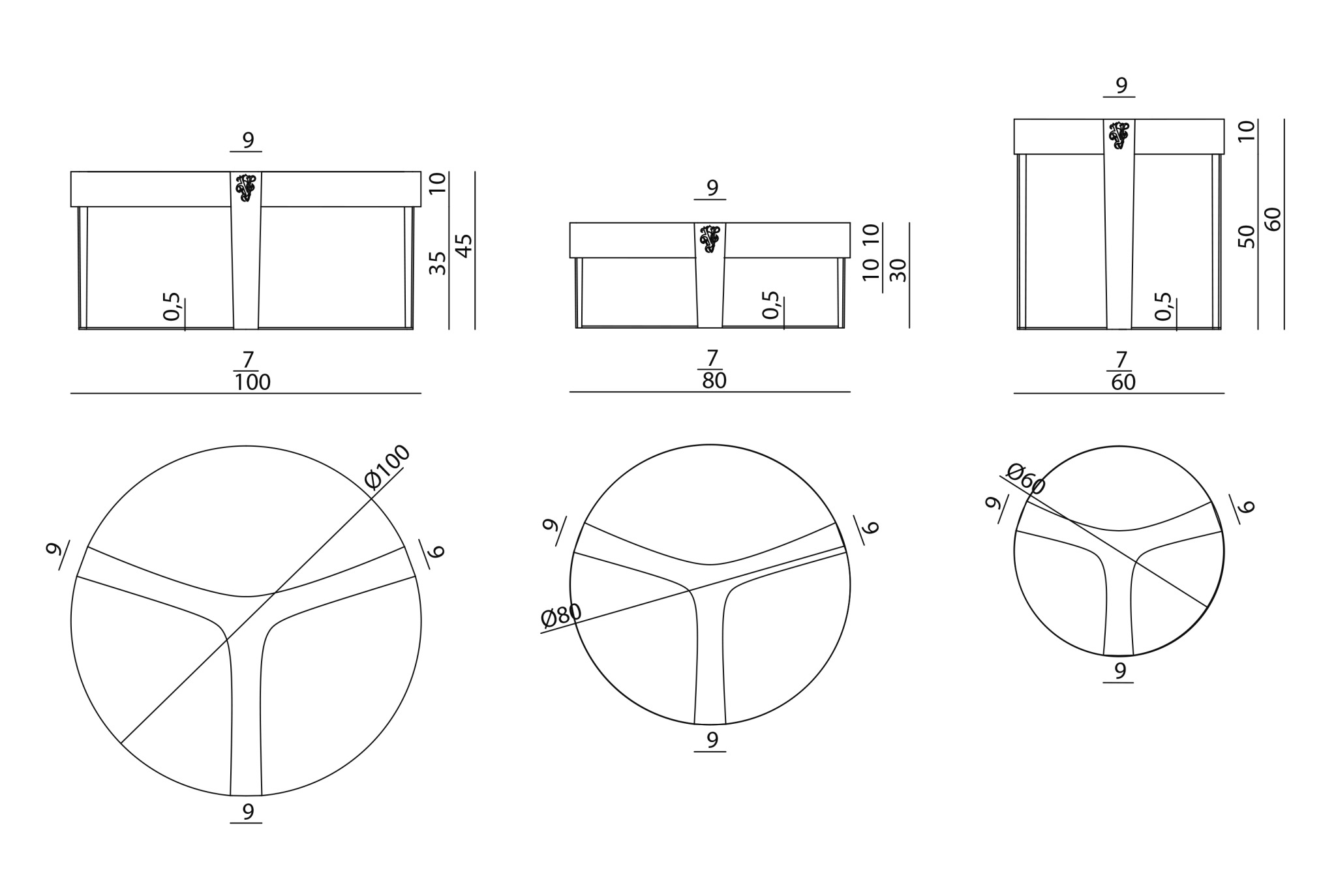 Tanguy low table