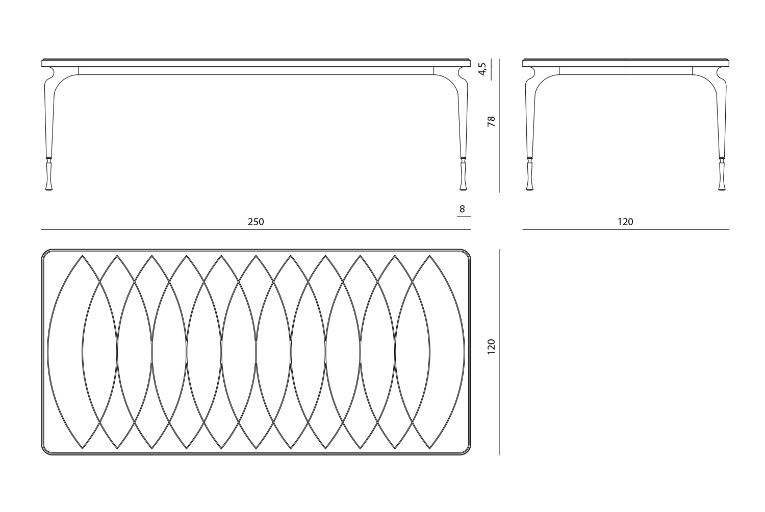 Thule dining table