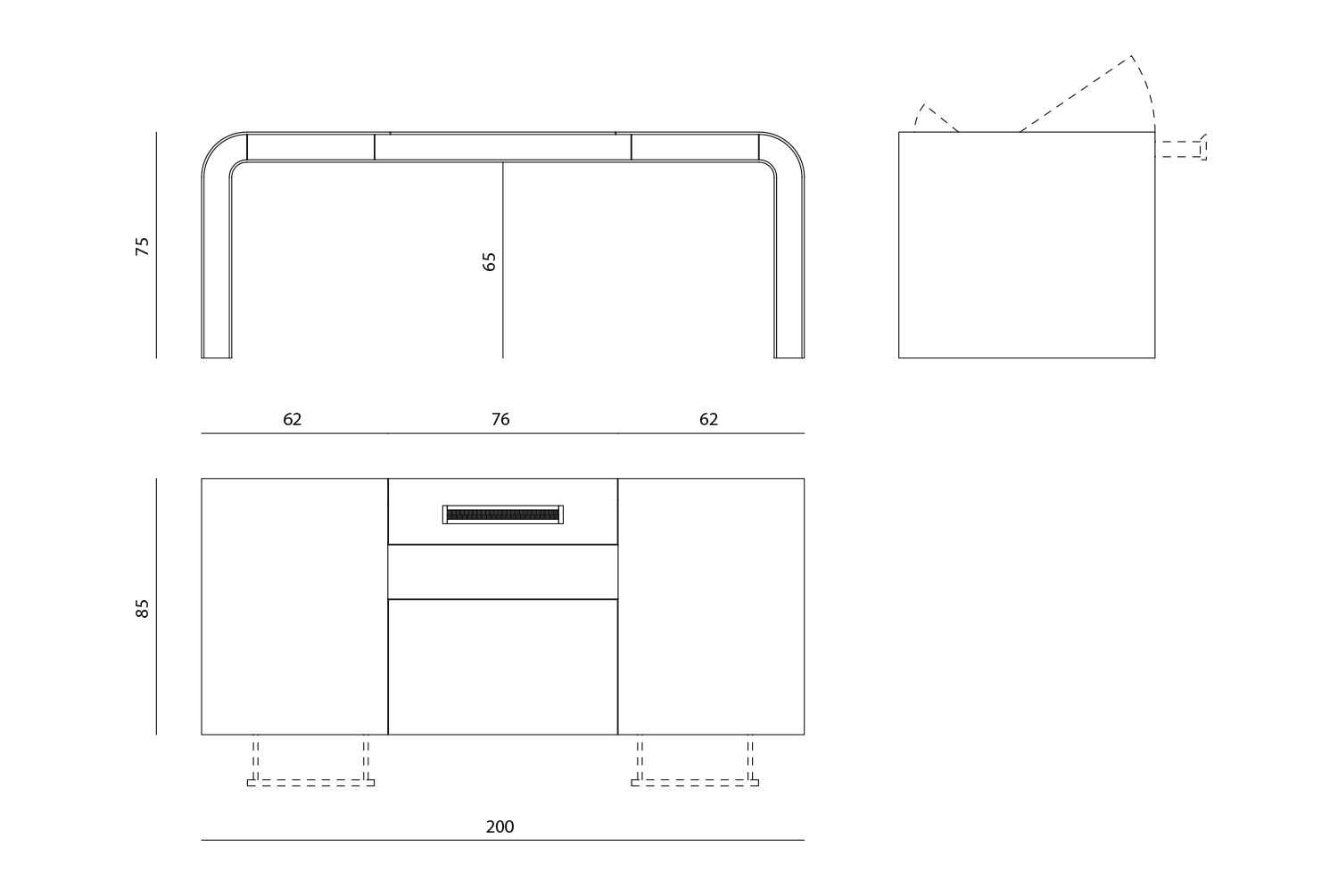 Wright writing desk
