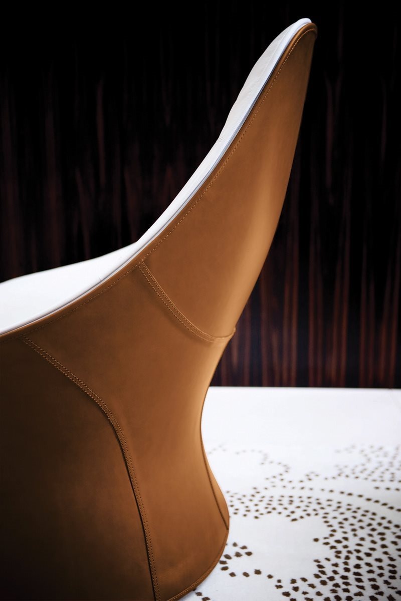 Derby Modern Swivel Armchair
