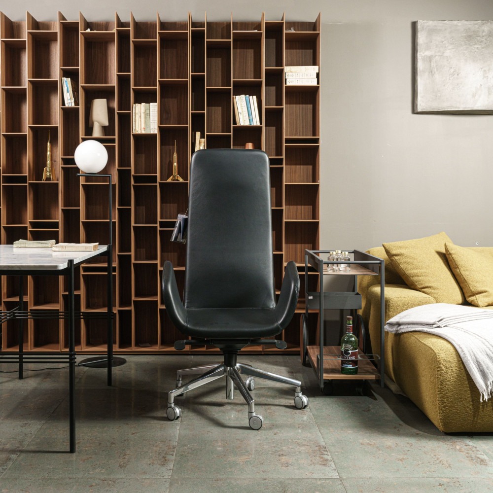 Lord Reclining swivel armchair