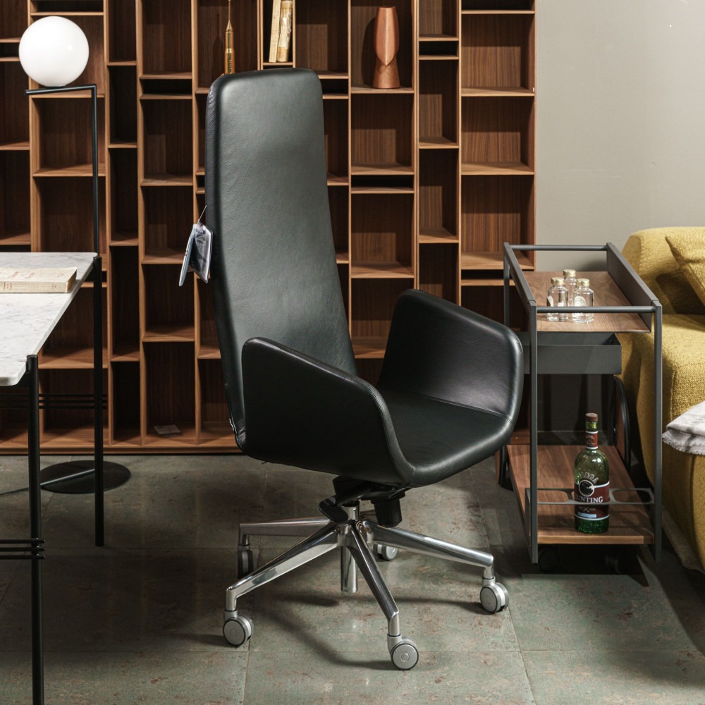 Lord Reclining swivel armchair