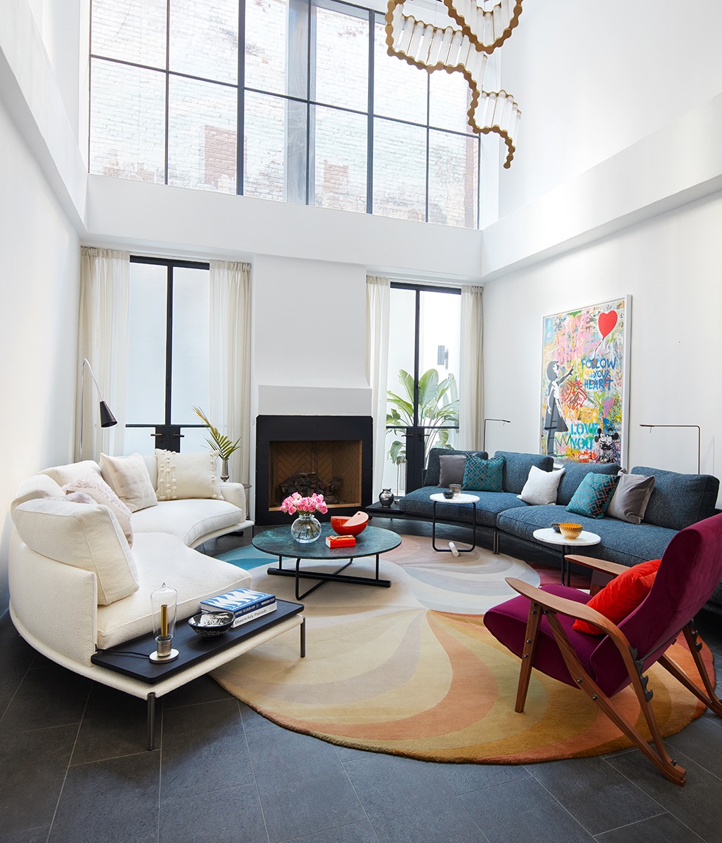 Noah Elegant Linear or Curved Sofa