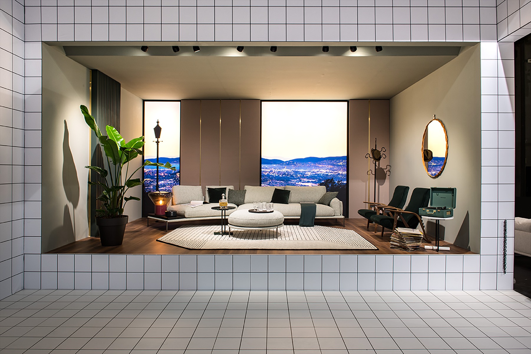 Noah Elegant Linear or Curved Sofa