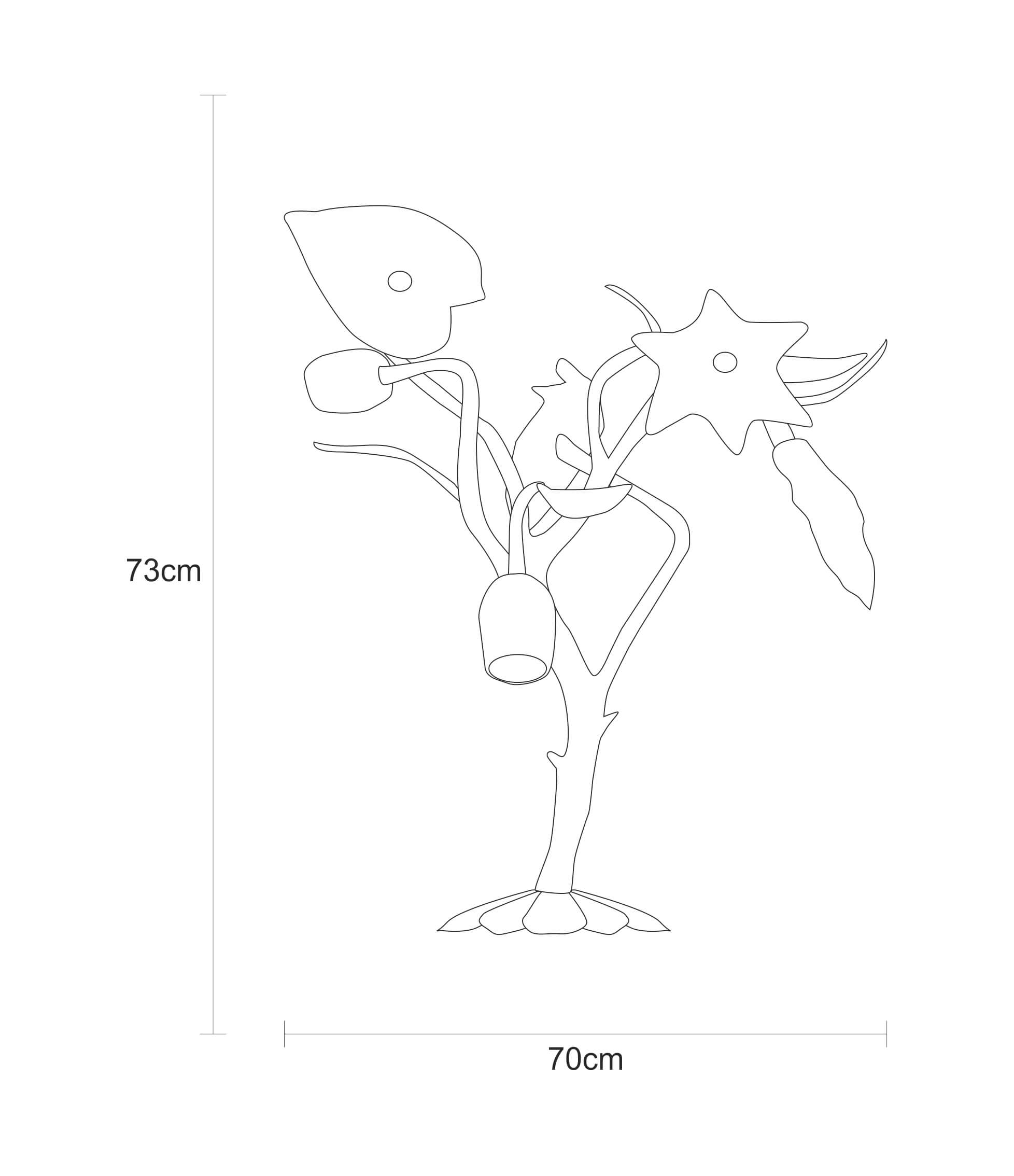 Table lamp Bouquet Boutonniere