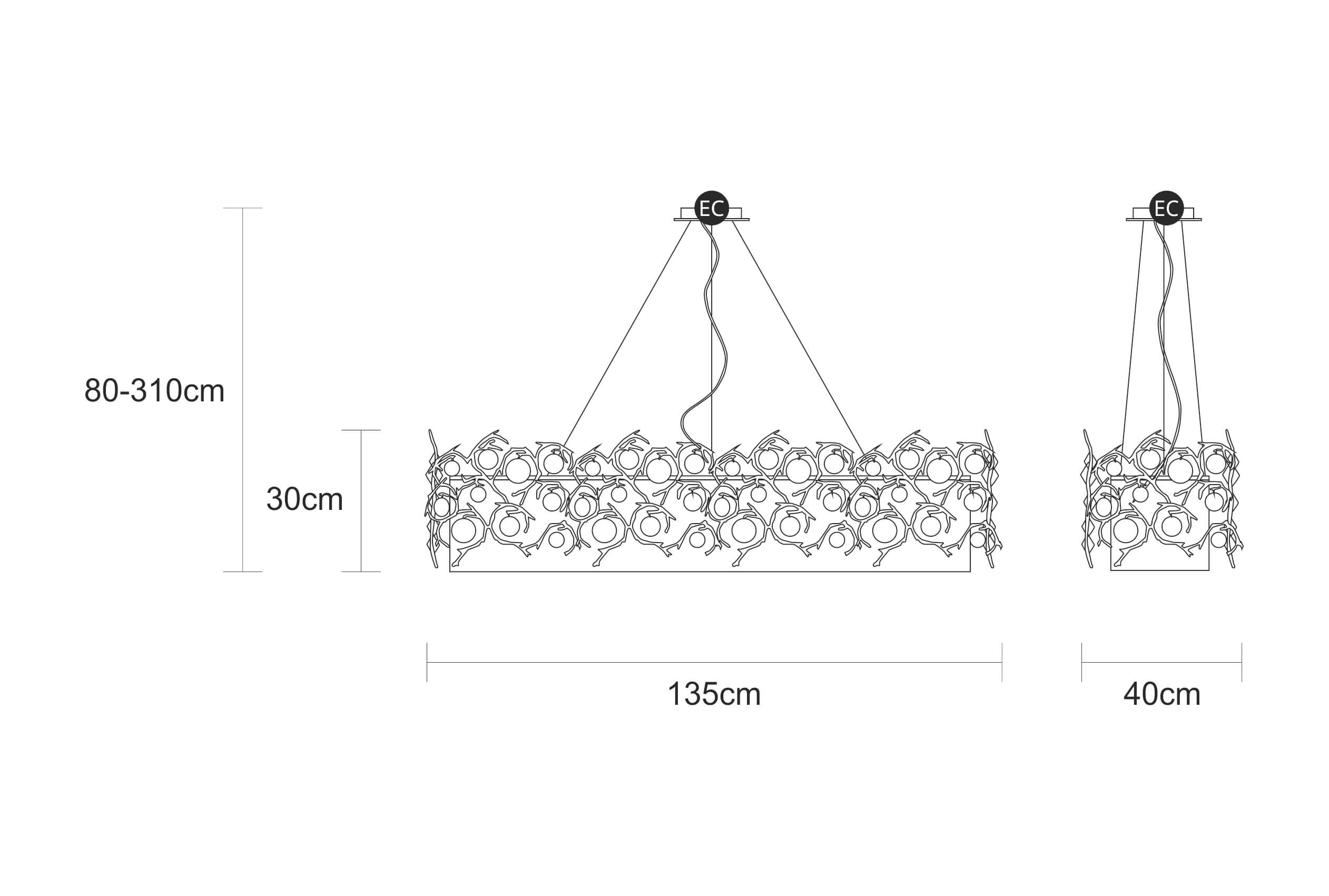 Suspension Diamond Kurus