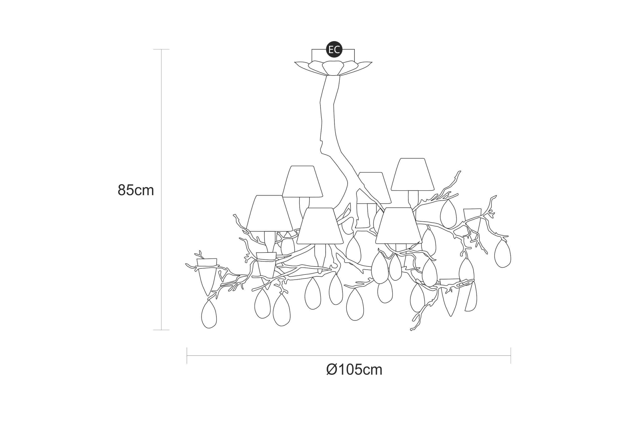 Suspension Fascinium Sleet Small
