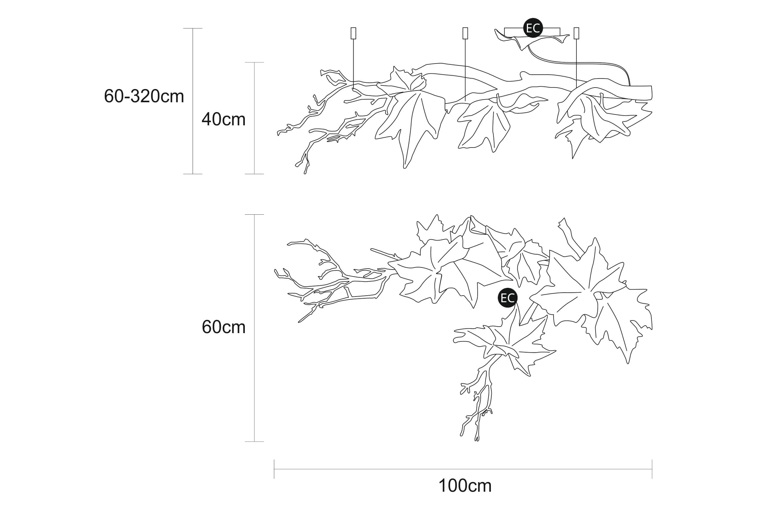 Suspension Folio Branch Medium