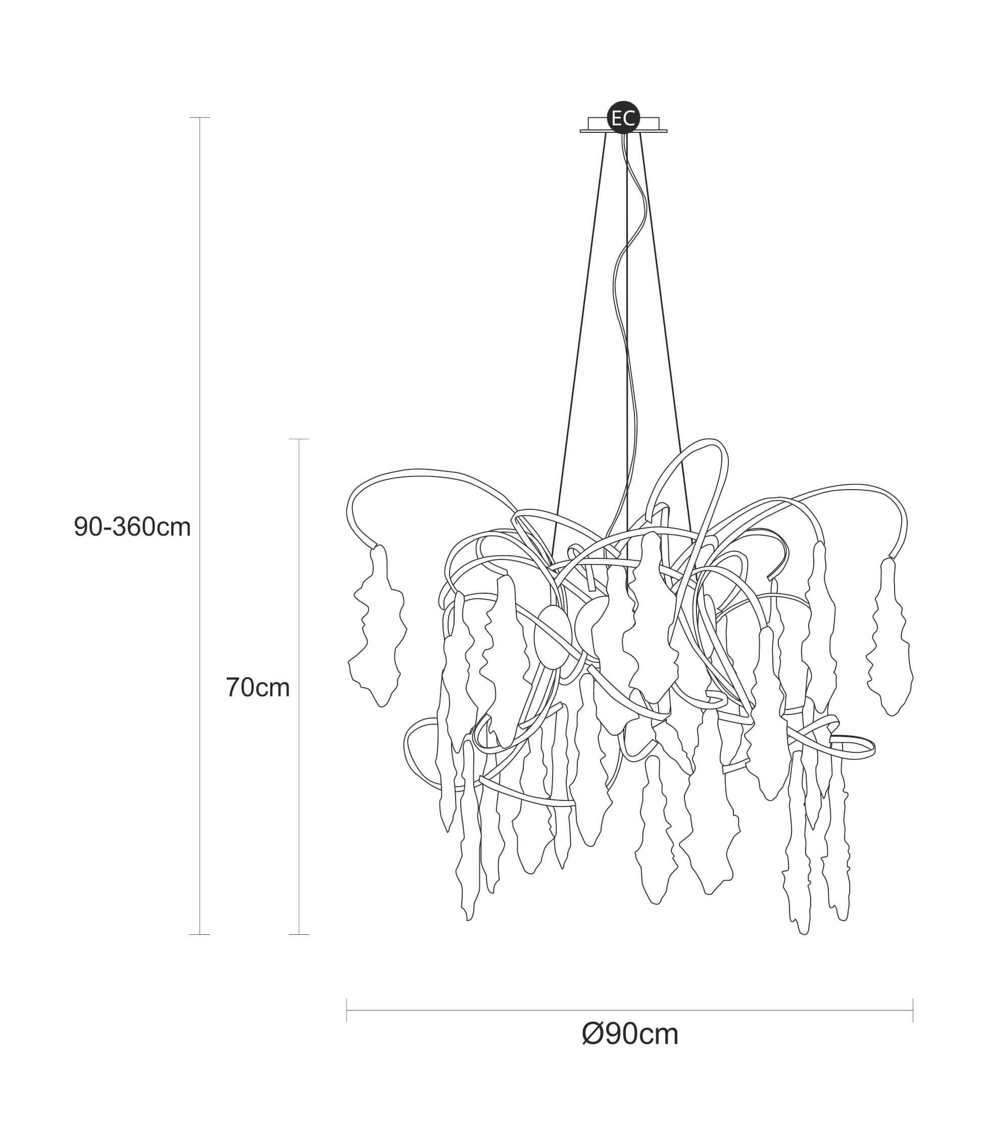 Suspension Lines Winding