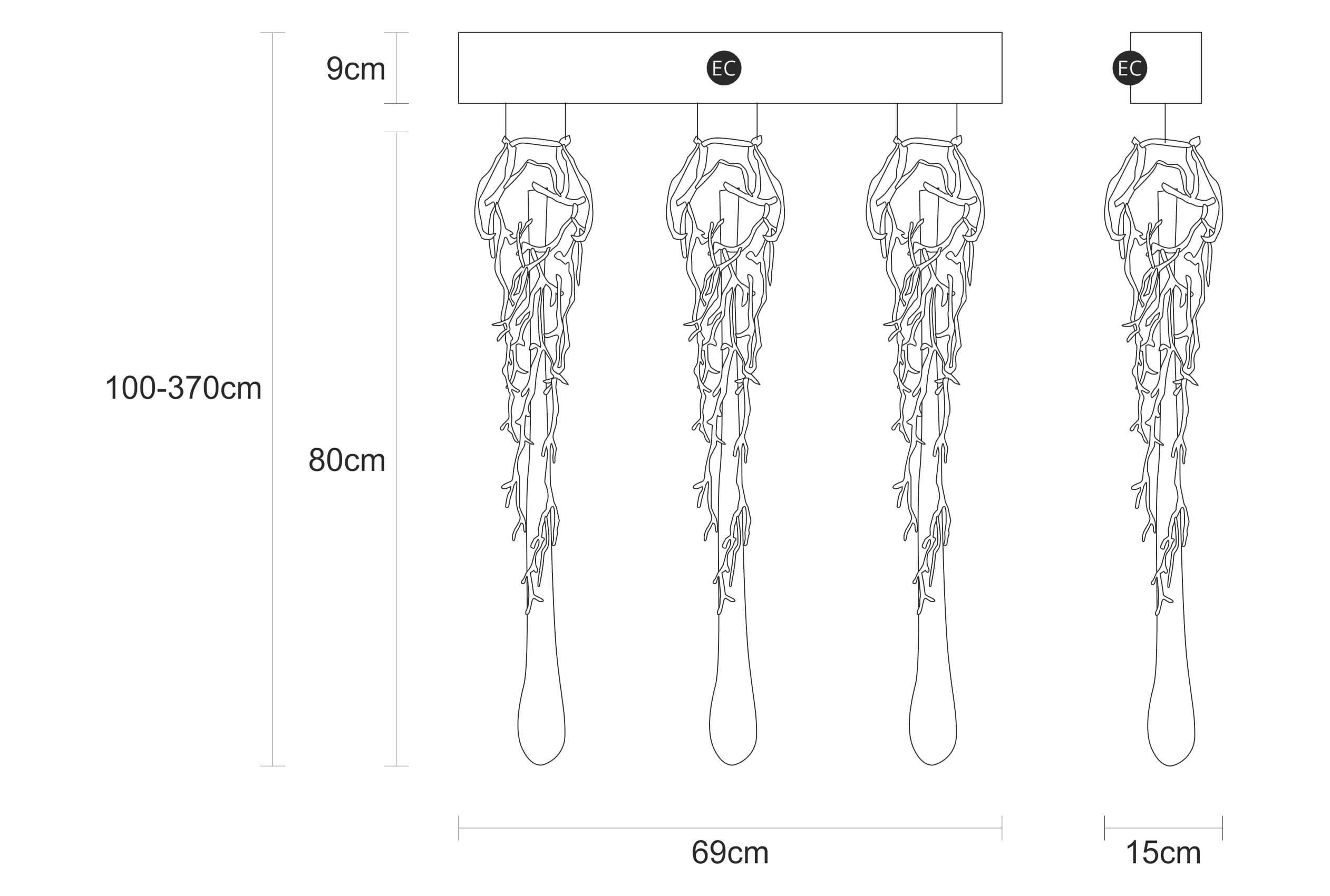 Suspension Liquid Drip Triplet
