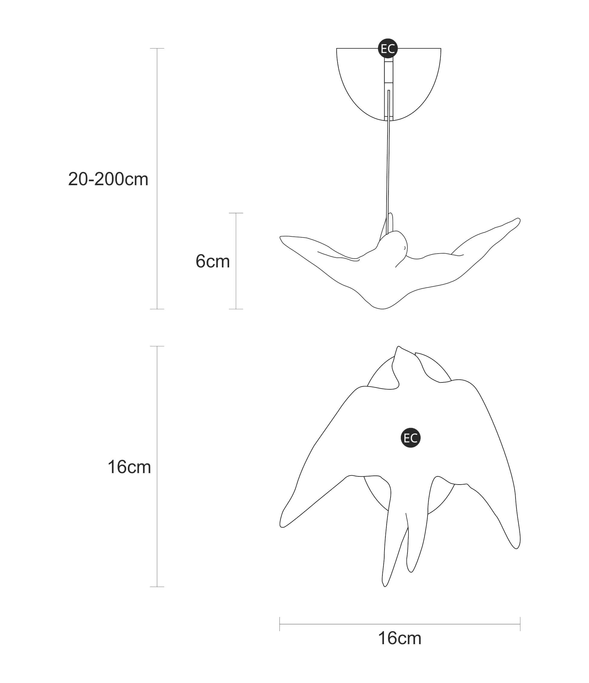 Suspension Voa Gutturalis Small