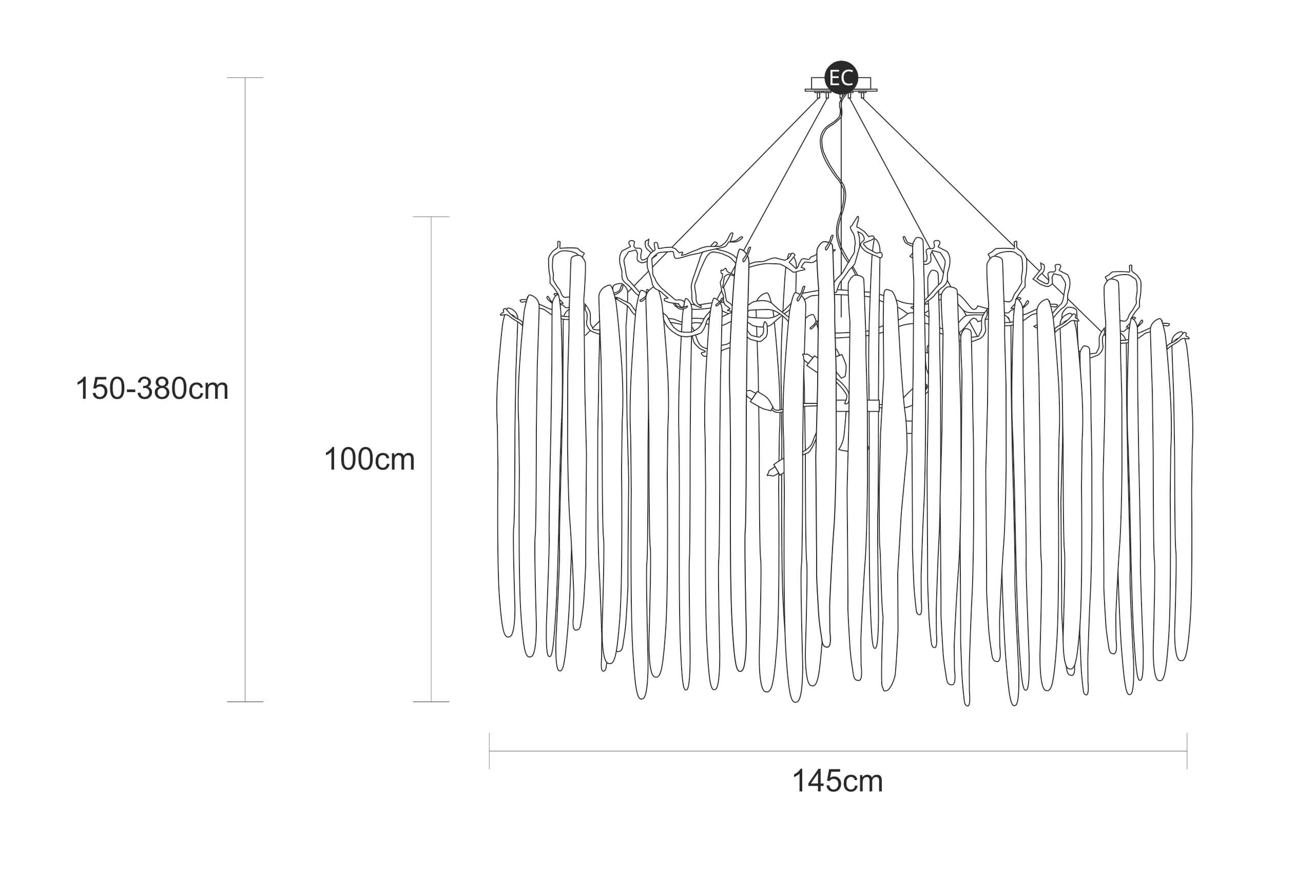 Suspension Waterfall Torus Large