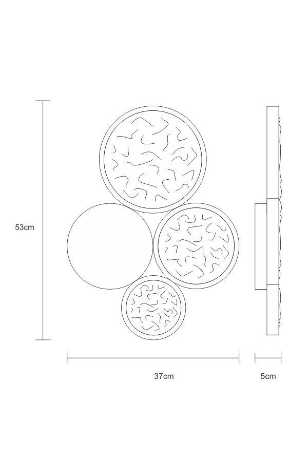 Sconce Luna Orbit Medium
