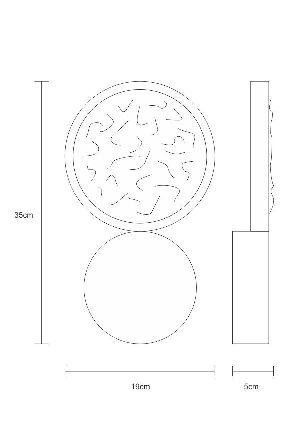 Sconce Luna Orbit Small