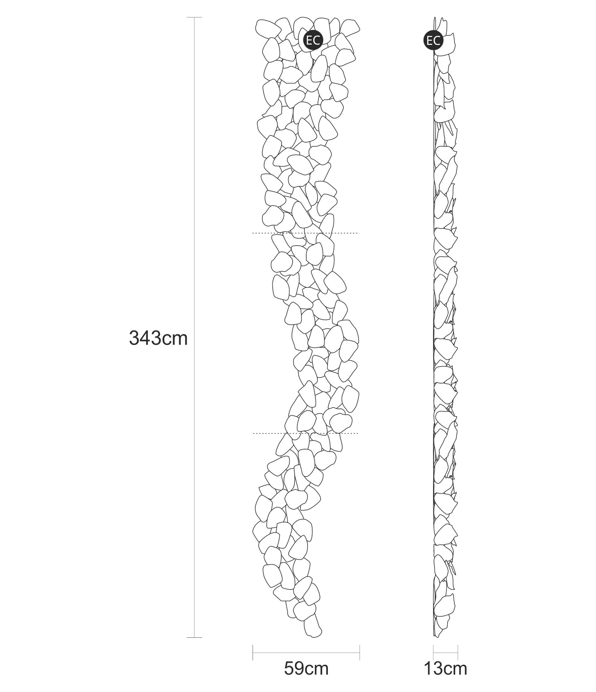 Sconce Pathleaf Vine Extra Large