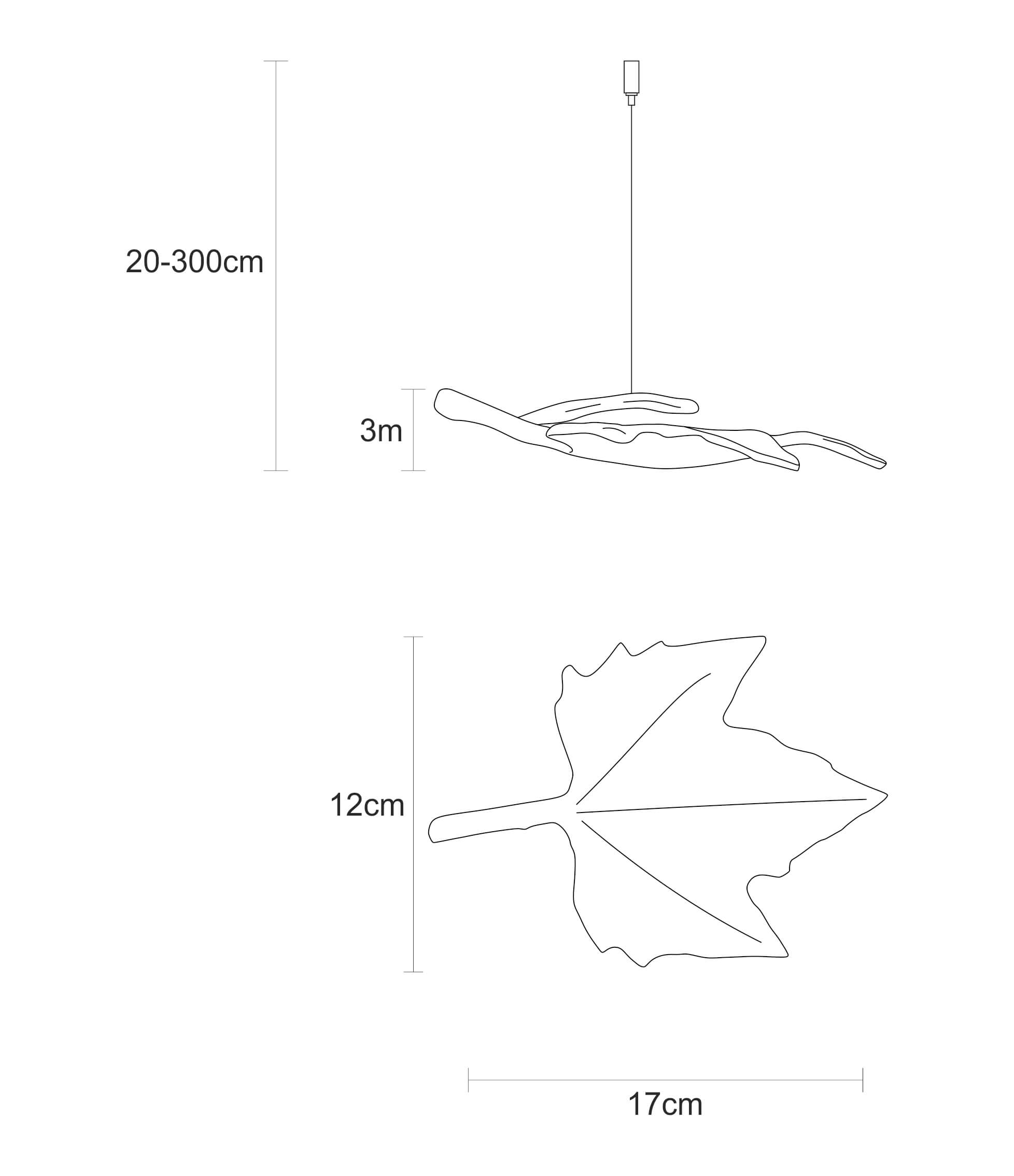 Suspension Folio Simple Metal Small