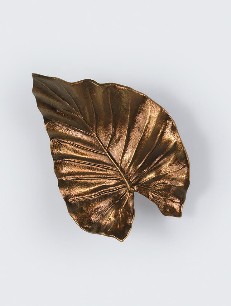 Sconce Calathea Leaf Twisted Large