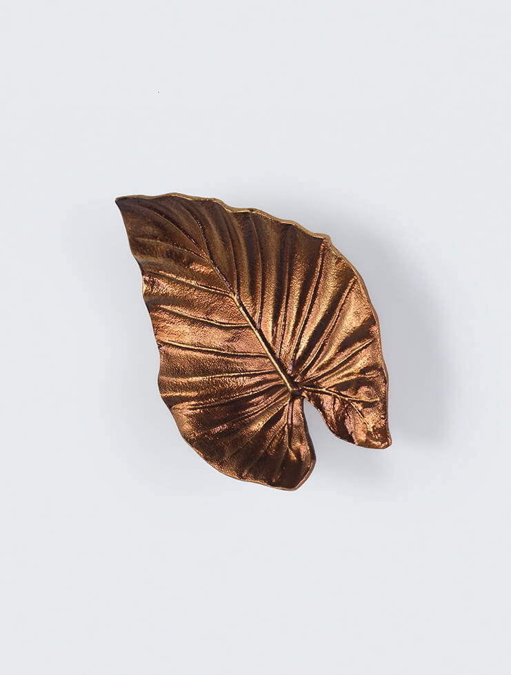 Sconce Calathea Leaf Twisted Medium