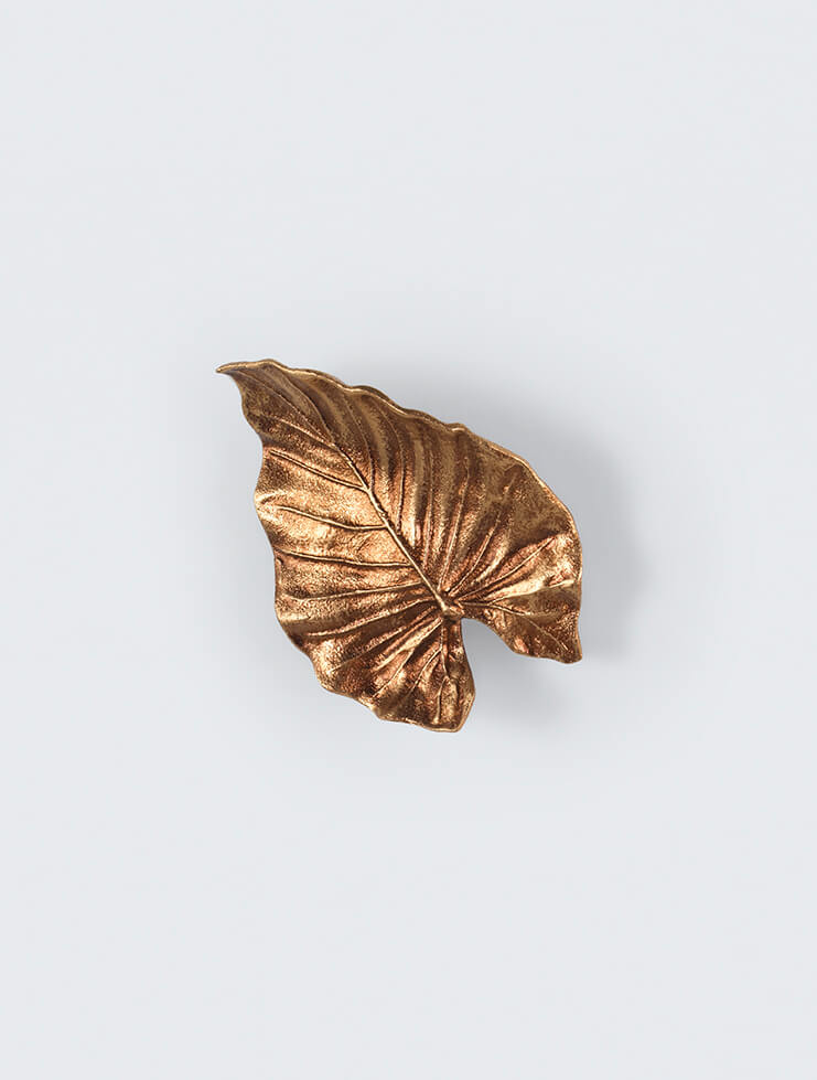 Sconce Calathea Leaf Twisted Small