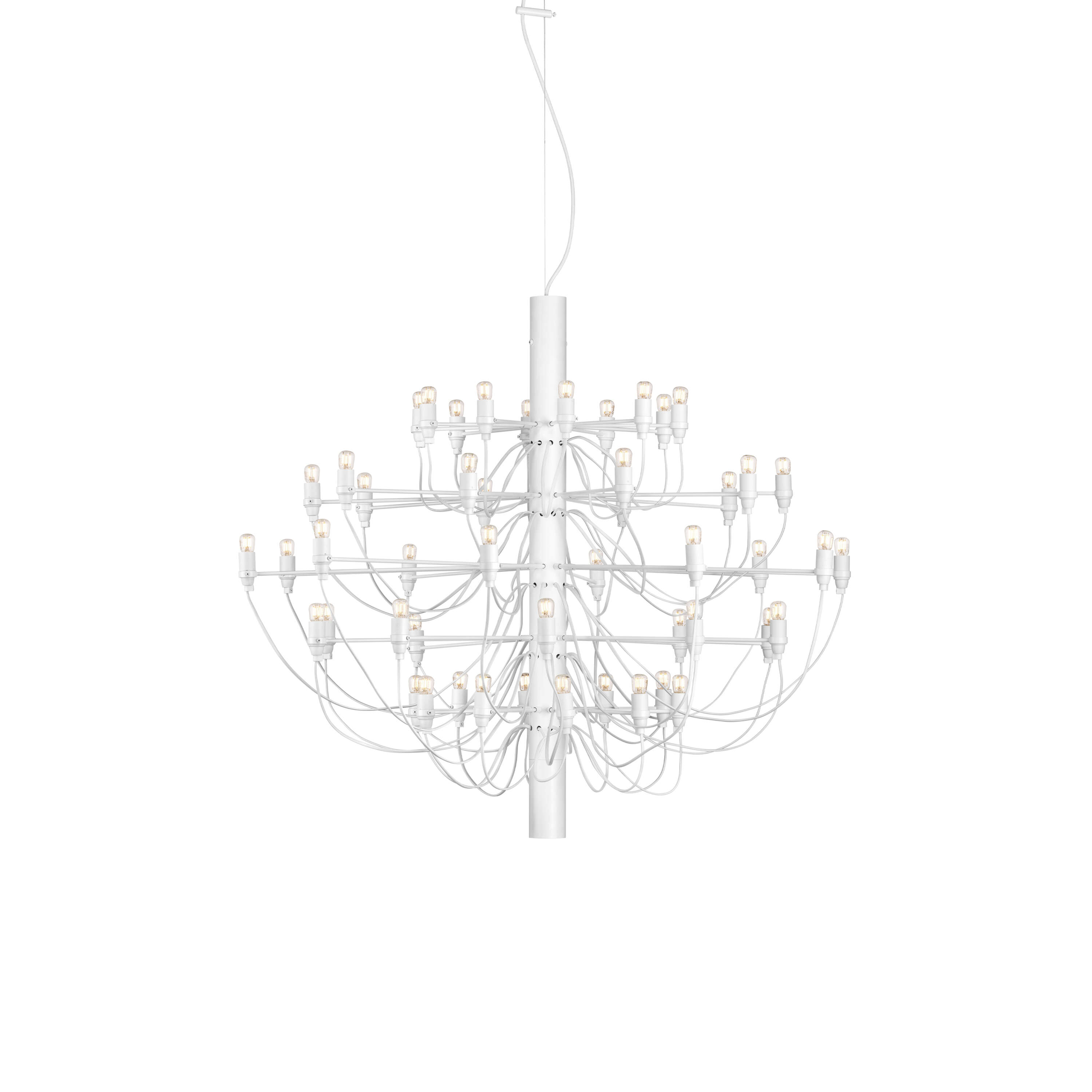 Suspension 2097/50 with Frosted Bulbs