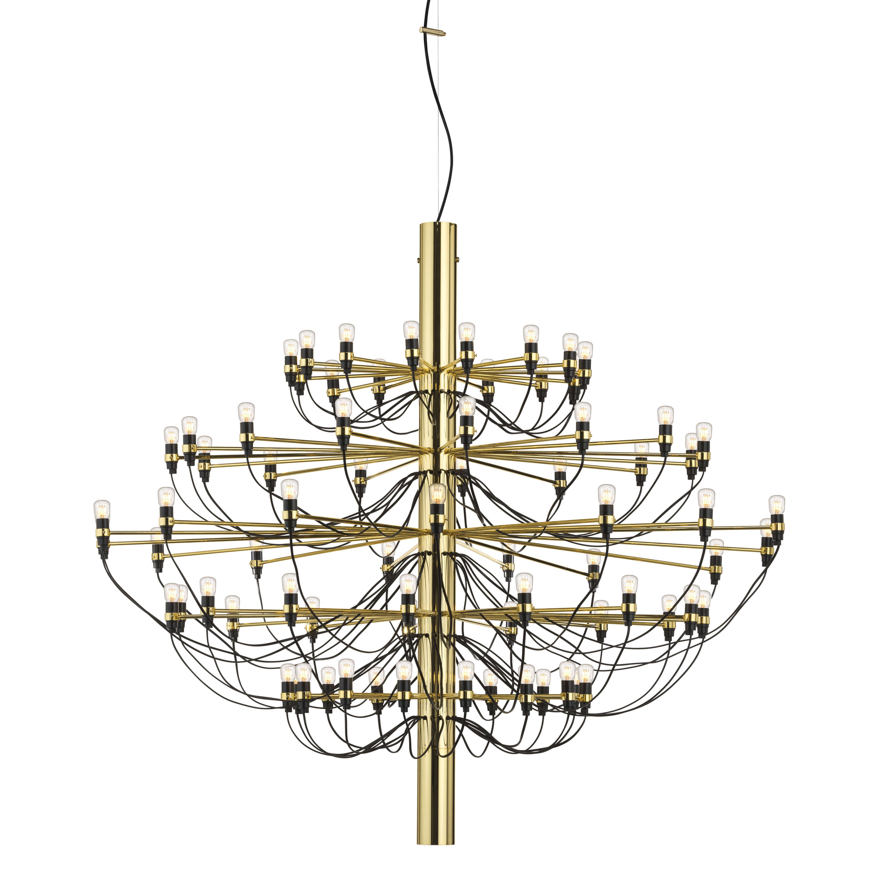 Suspension 2097/75 with Clear Bulbs