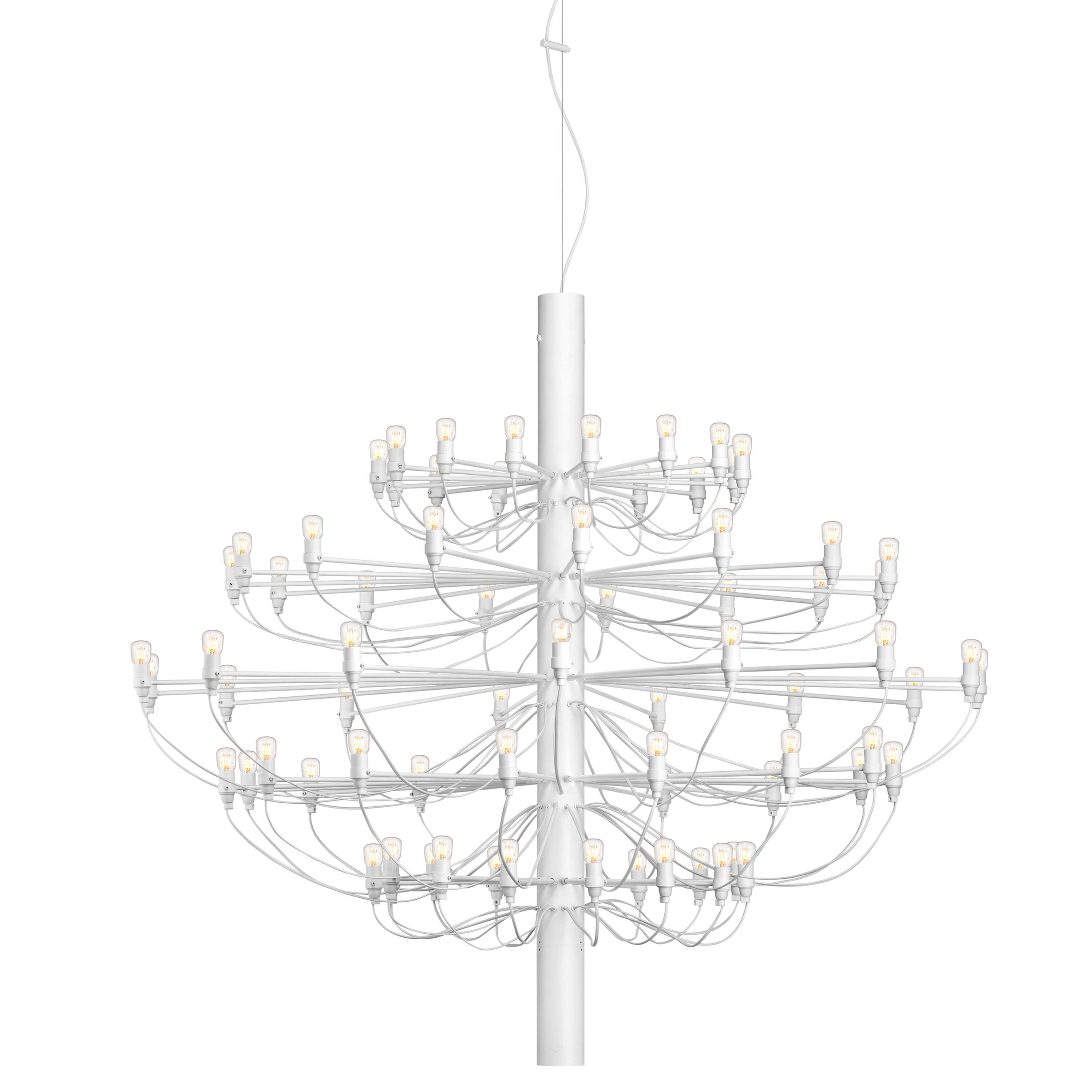 Suspension 2097/75 with Clear Bulbs