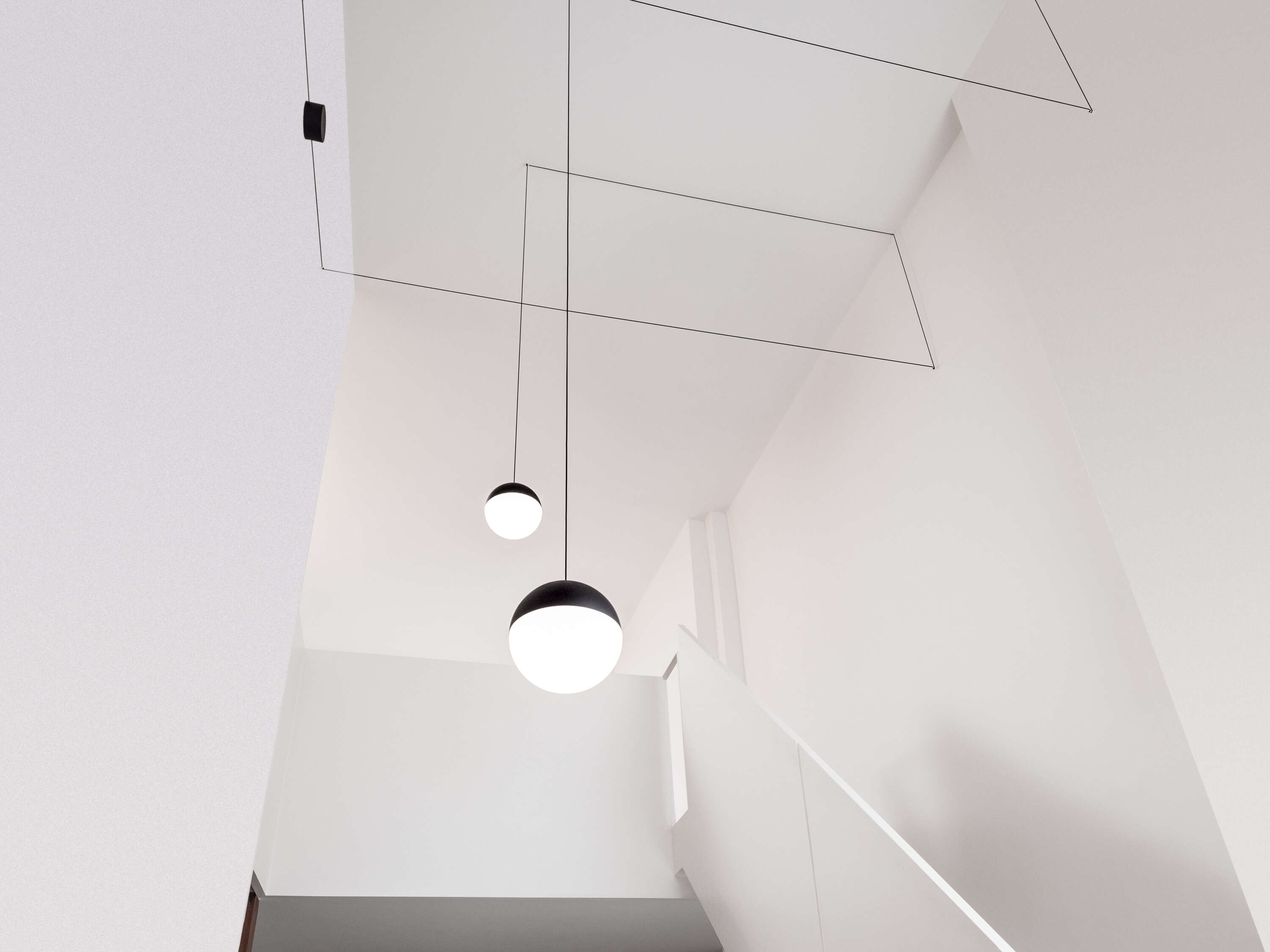 Suspension String Light Sphere