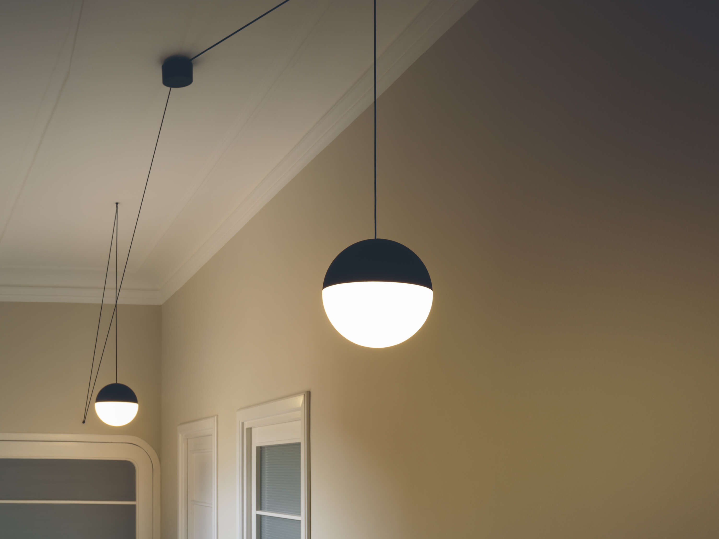 Suspension String Light Sphere