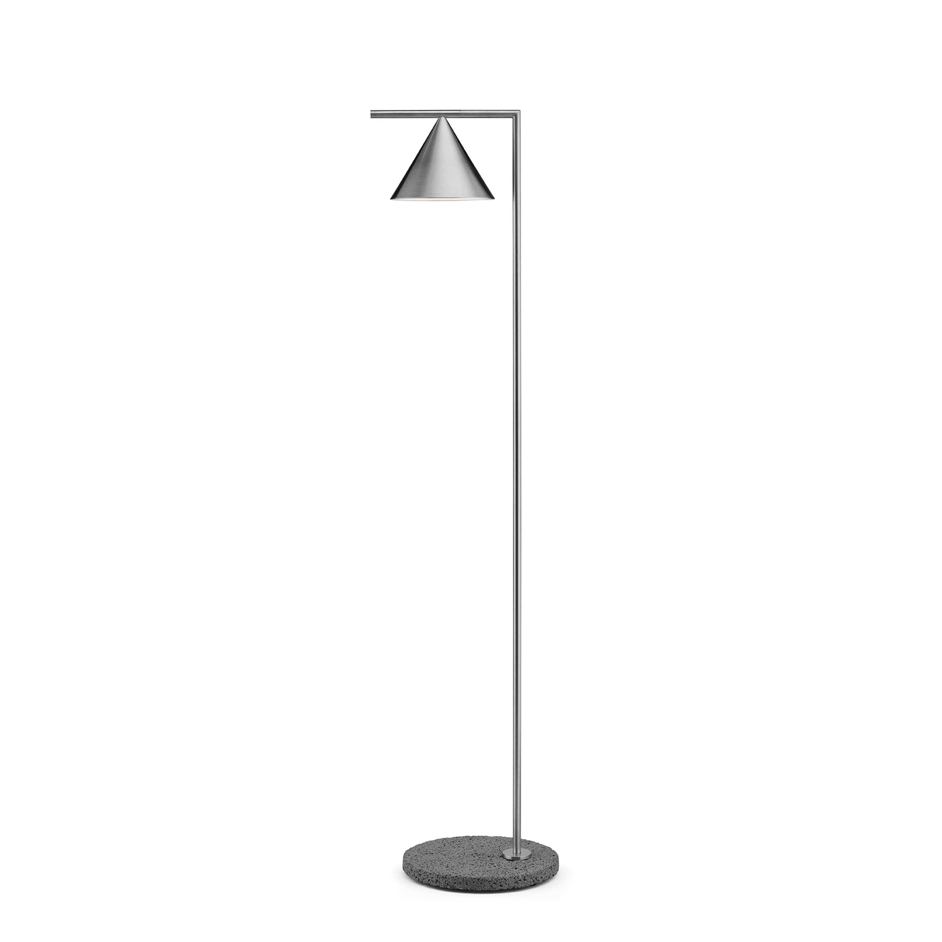 Floor lamp Captain Flint Outdoor H 1537 mm Brass Finish/Grey Lava
