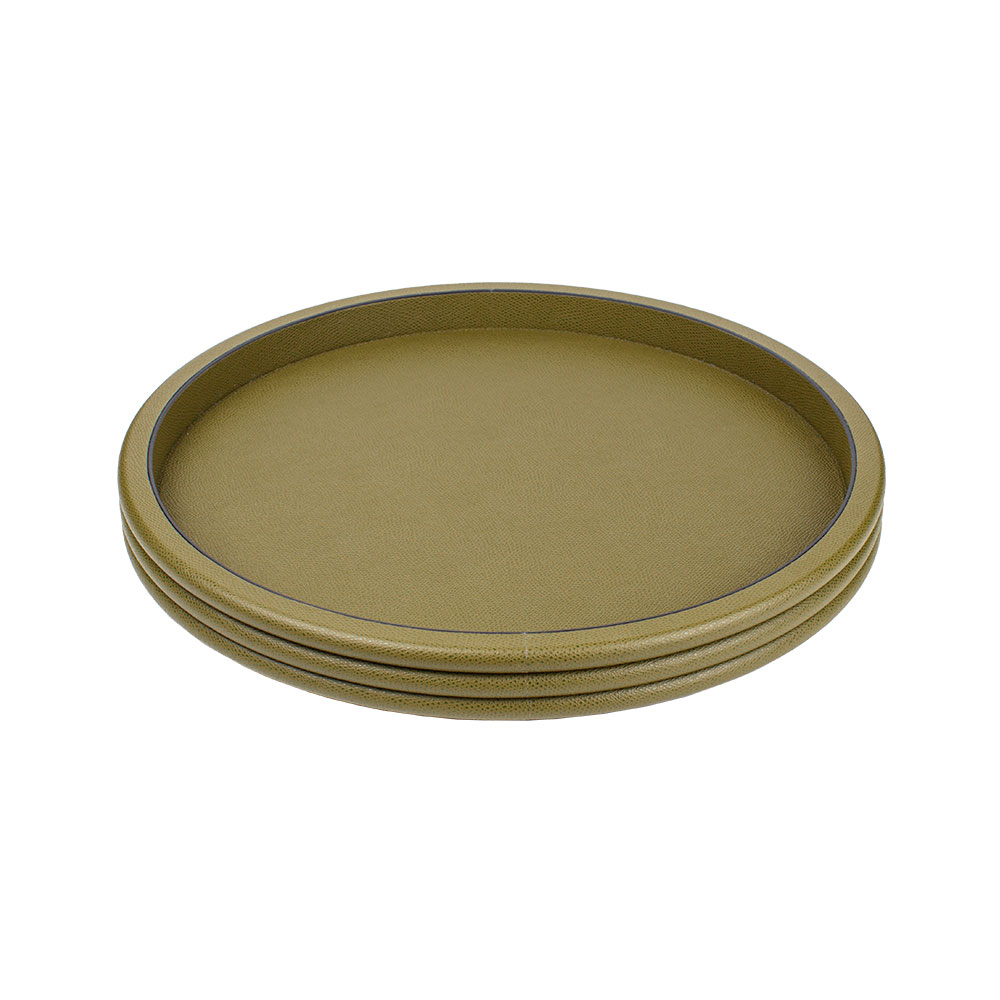 Tray SCALA LODEN GREEN Ø 36.5 cm