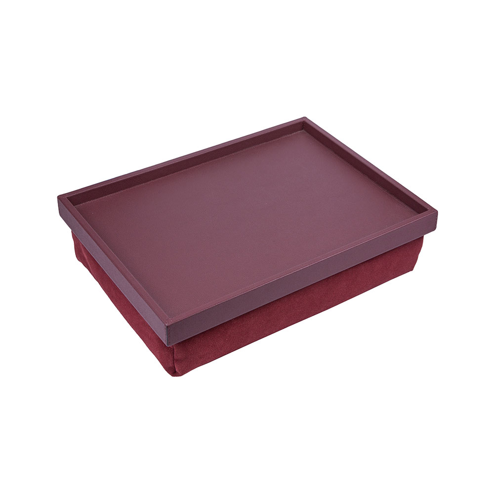 Tray with soft pad TEDDY BED BORDEAUX 44.5 x 34.5 x 10 cm