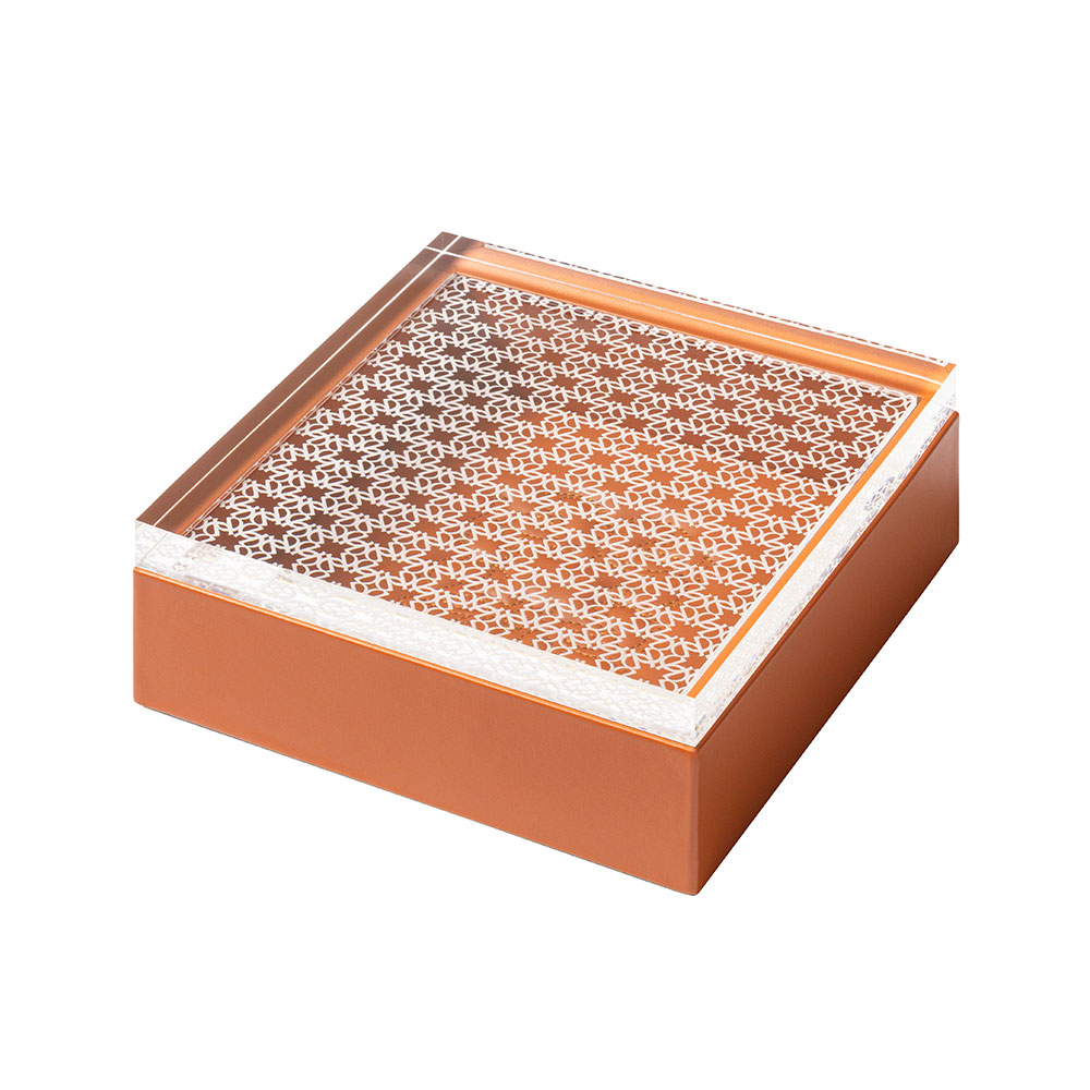Box with lid MONOGRAM ELIE SAAB PASSITO 17 x 17 x 8.5 cm