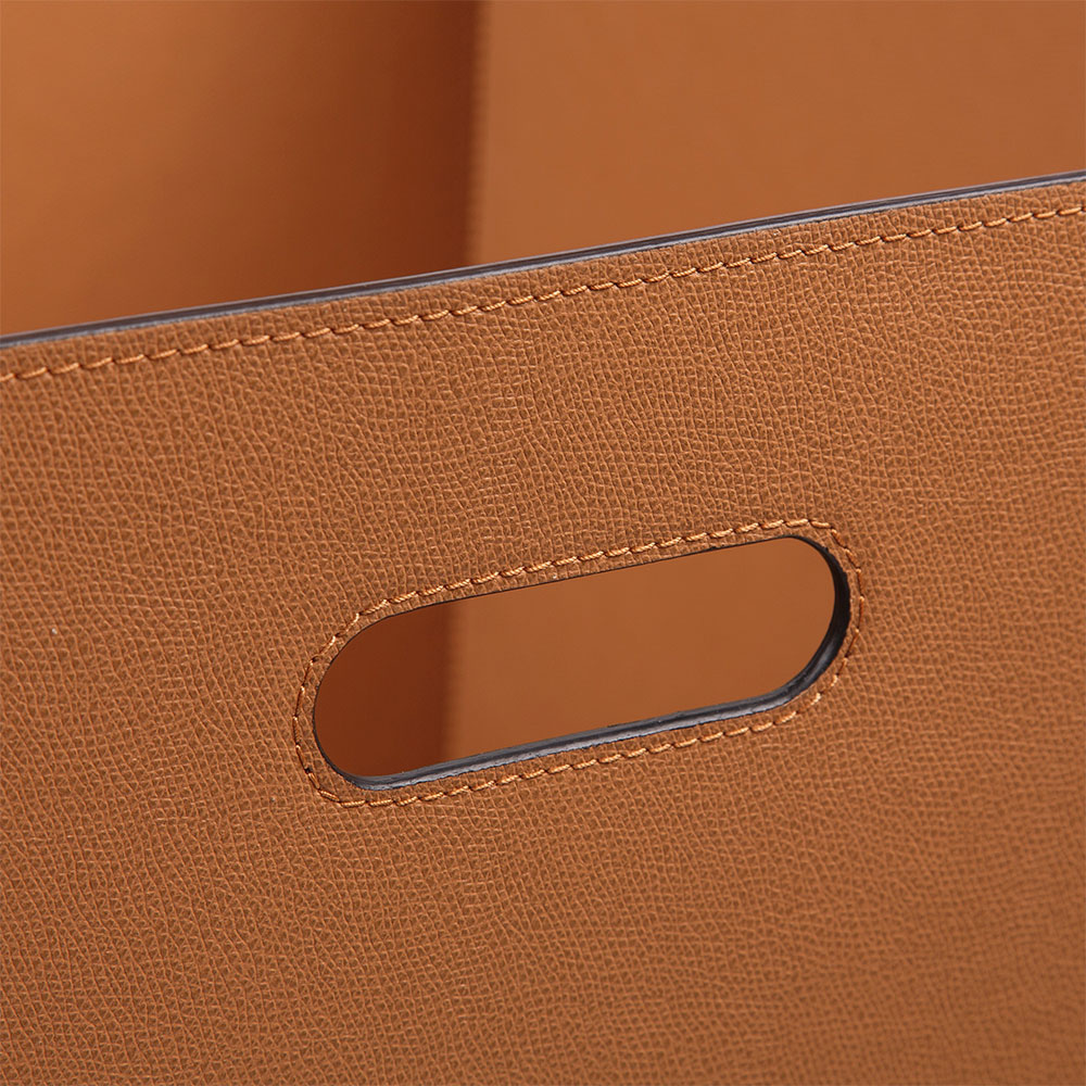Storage basket MAREA CARAMEL 50 x 50 x 50 cm