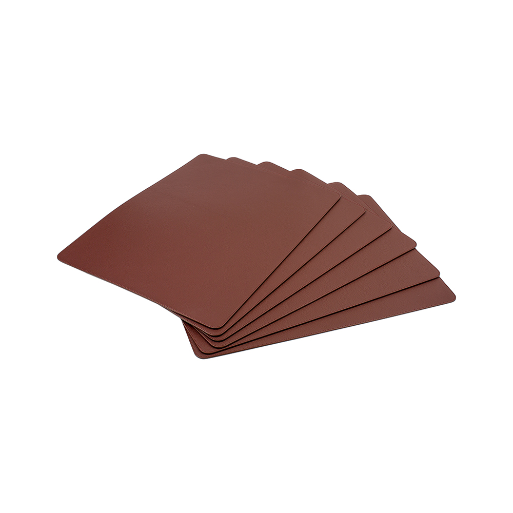 Set of placemats with stand POLTRONA FRAU BROSSURA 51 x 39 x 4.5 cm (6 pcs.)
