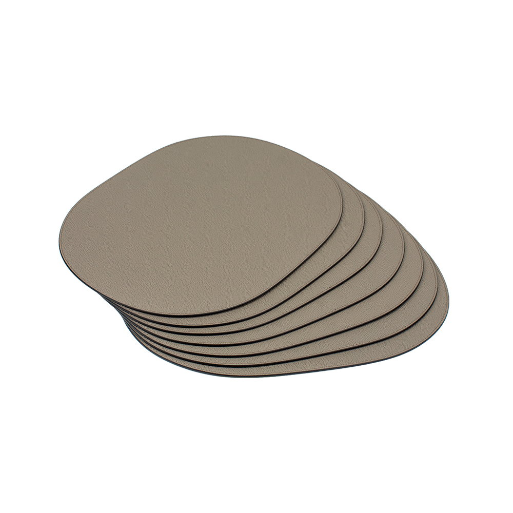 Placemat OVAL SMOKE 39.5 x 29.5 cm