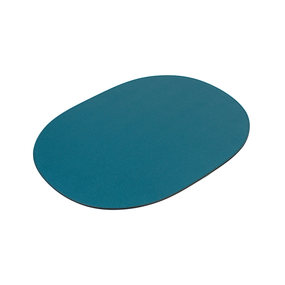 Placemat PLACEMAT OVAL PETROL BLUE 39.5 x 29.5 cm