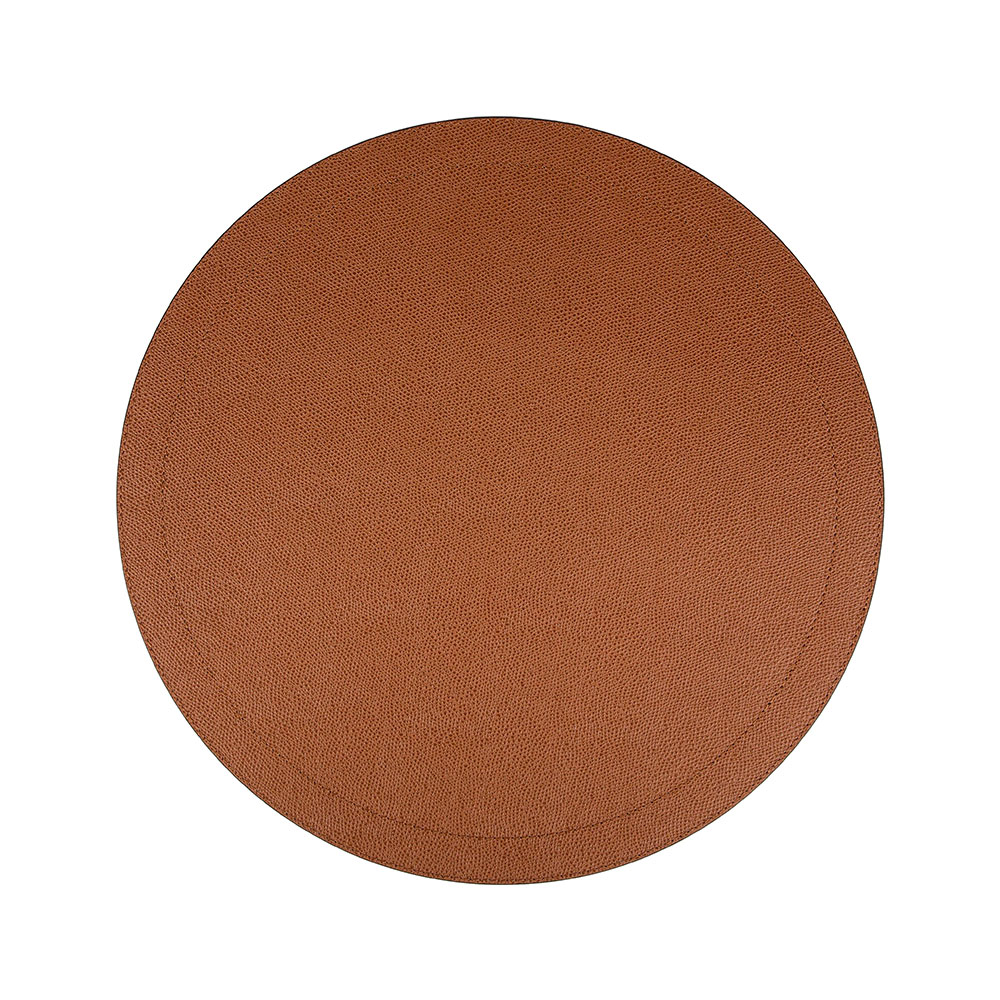 Placemat PLACEMAT ROUND TOBACCO Ø35 cm