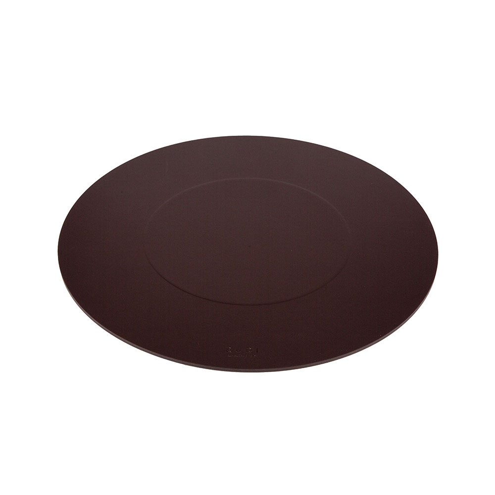 Placemat SATURNO MOKA Ø34.5 cm