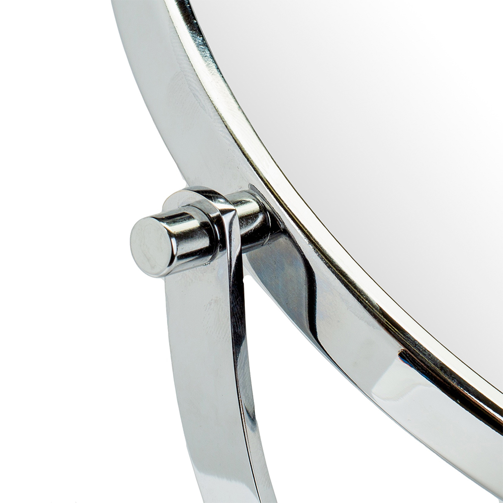 Mirror POSITANO CHROME BLACK PORTORO 21.5 x 11 x 44 cm