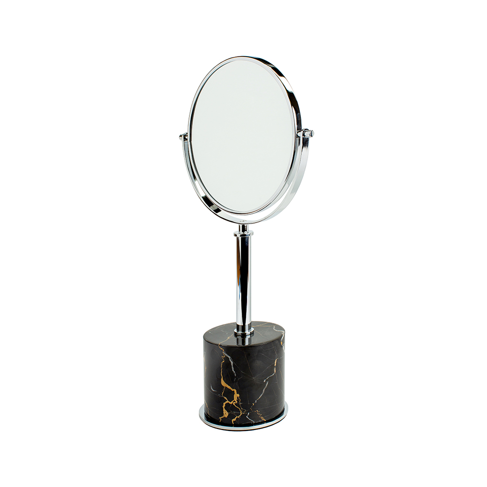Mirror POSITANO CHROME BLACK PORTORO 21.5 x 11 x 44 cm
