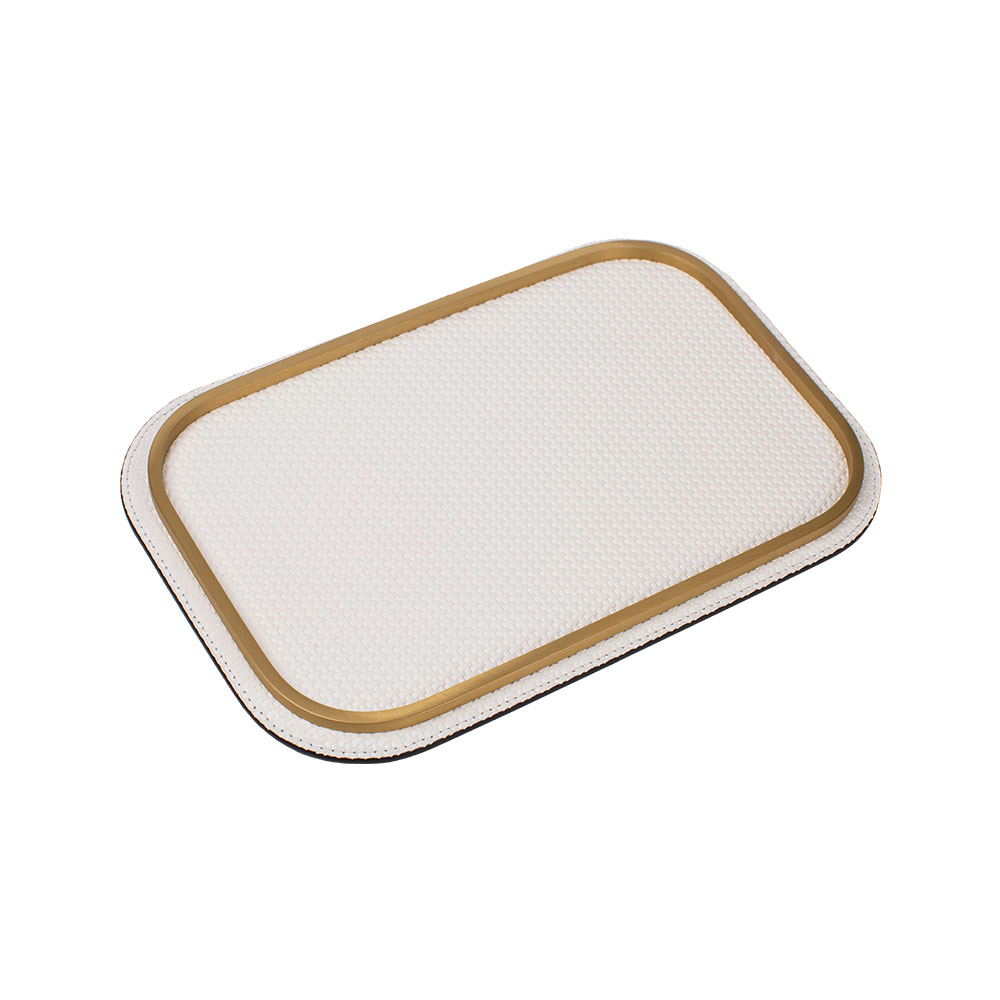 Bathroom set Firenze Brass Bellagio White, 4 items