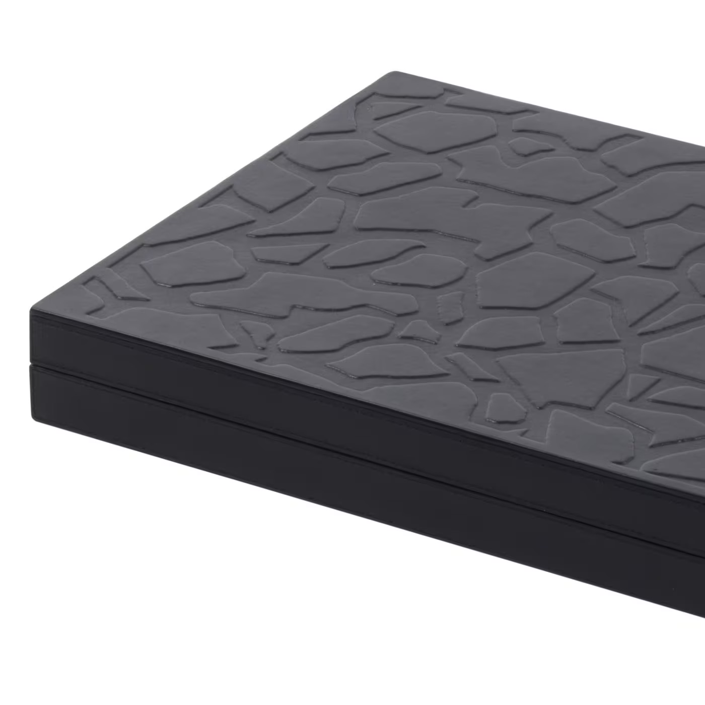 Backgammon set Tosca Nappa Black 44 x 35 x 7 cm