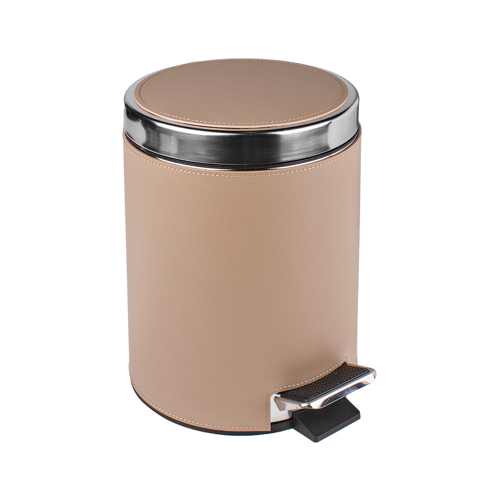 Bucket with lid BINO MUD 27 x 21 x 32 cm