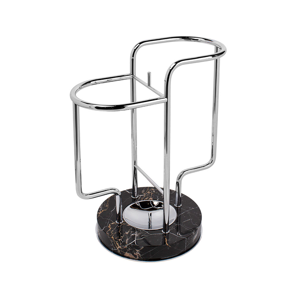 Umbrella stand MARBLE CHROME PO 42.5 x 30 x 52.5 cm