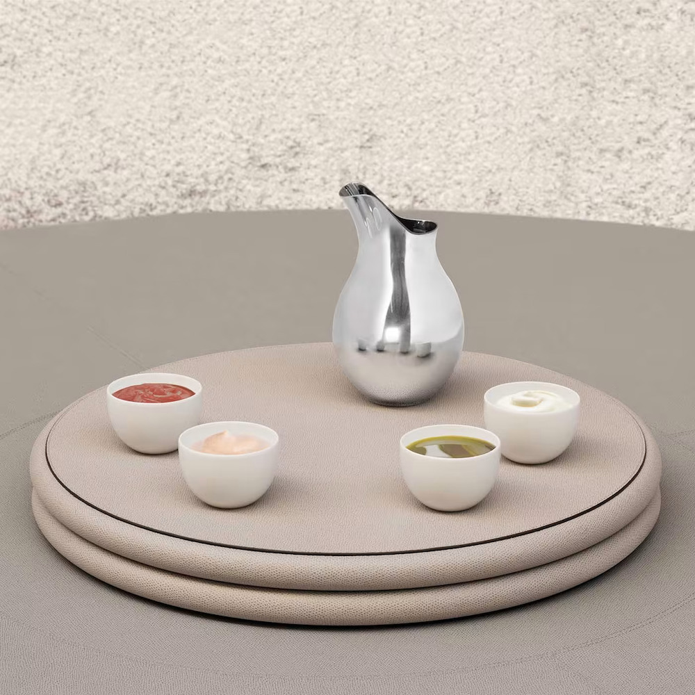 Rotating tray / tray Scala Stone Ø 46 cm