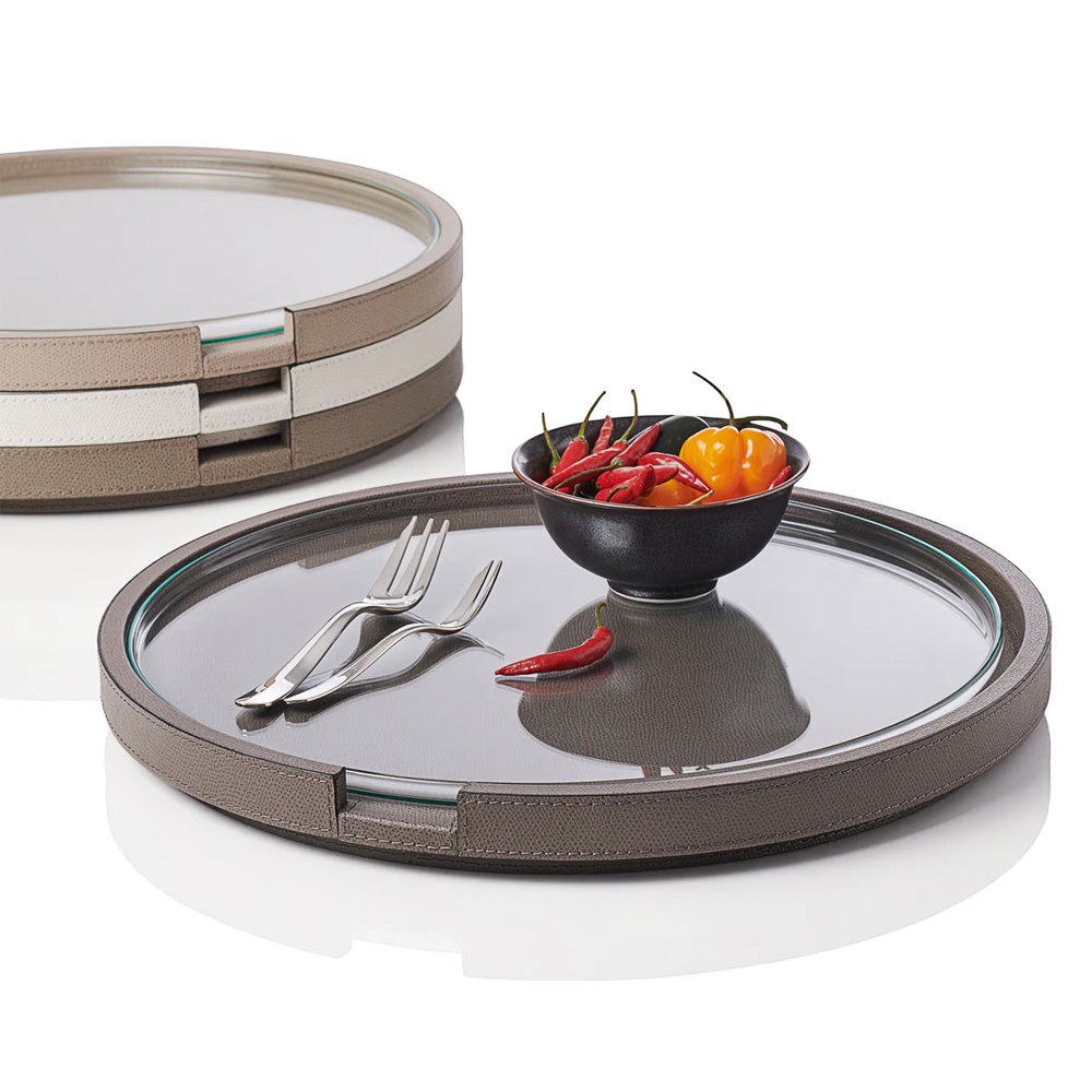 Tray GOURMET STONE Ø 35.5 cm
