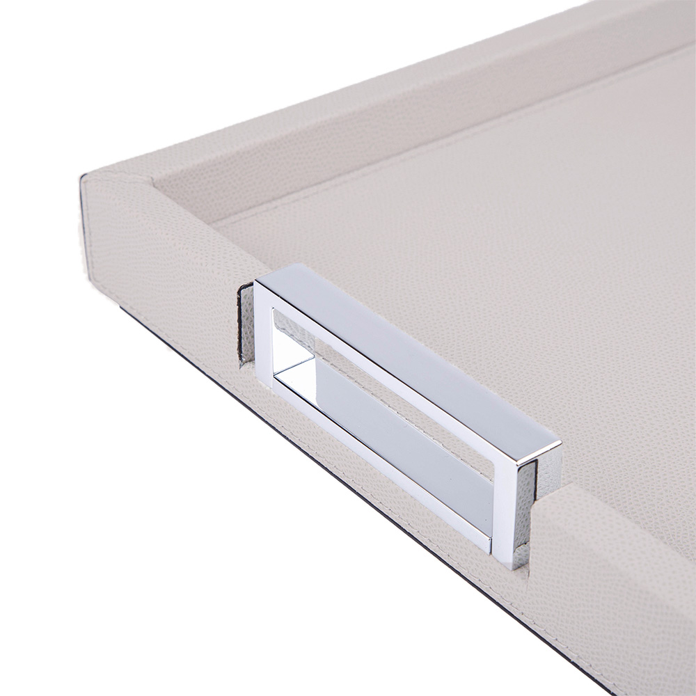 Tray VICTOR LIGHT GREY 27.5 X 38 cm