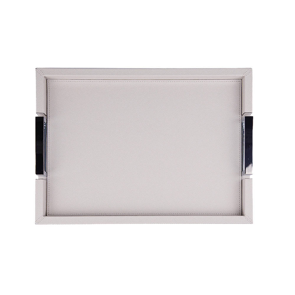 Tray VICTOR LIGHT GREY 27.5 X 38 cm