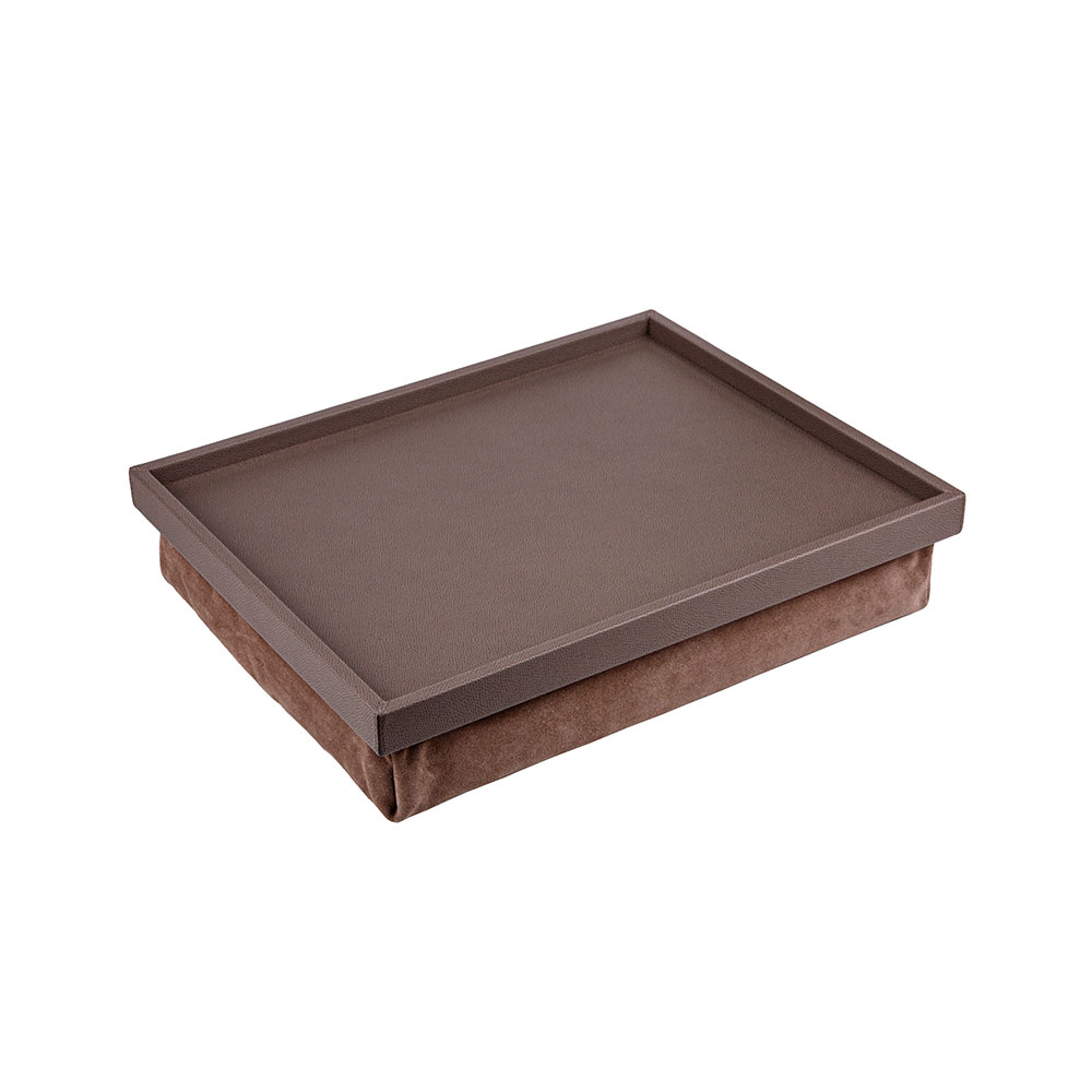 Tray with soft pad TEDDY SMOKE 44.5 x 34.5 x 10 cm